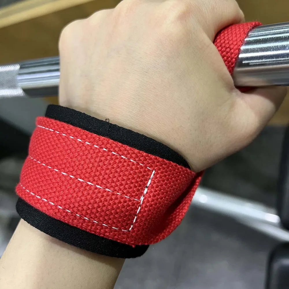 Anti Slip Gym Lifting Straps for Barbell Deadlift Booster Belt Fitness.