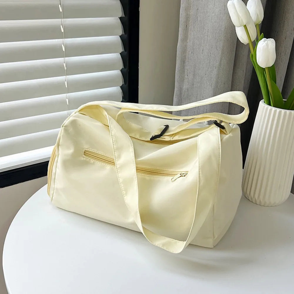 Fashionable Solid Color Crossbody Tote Bags