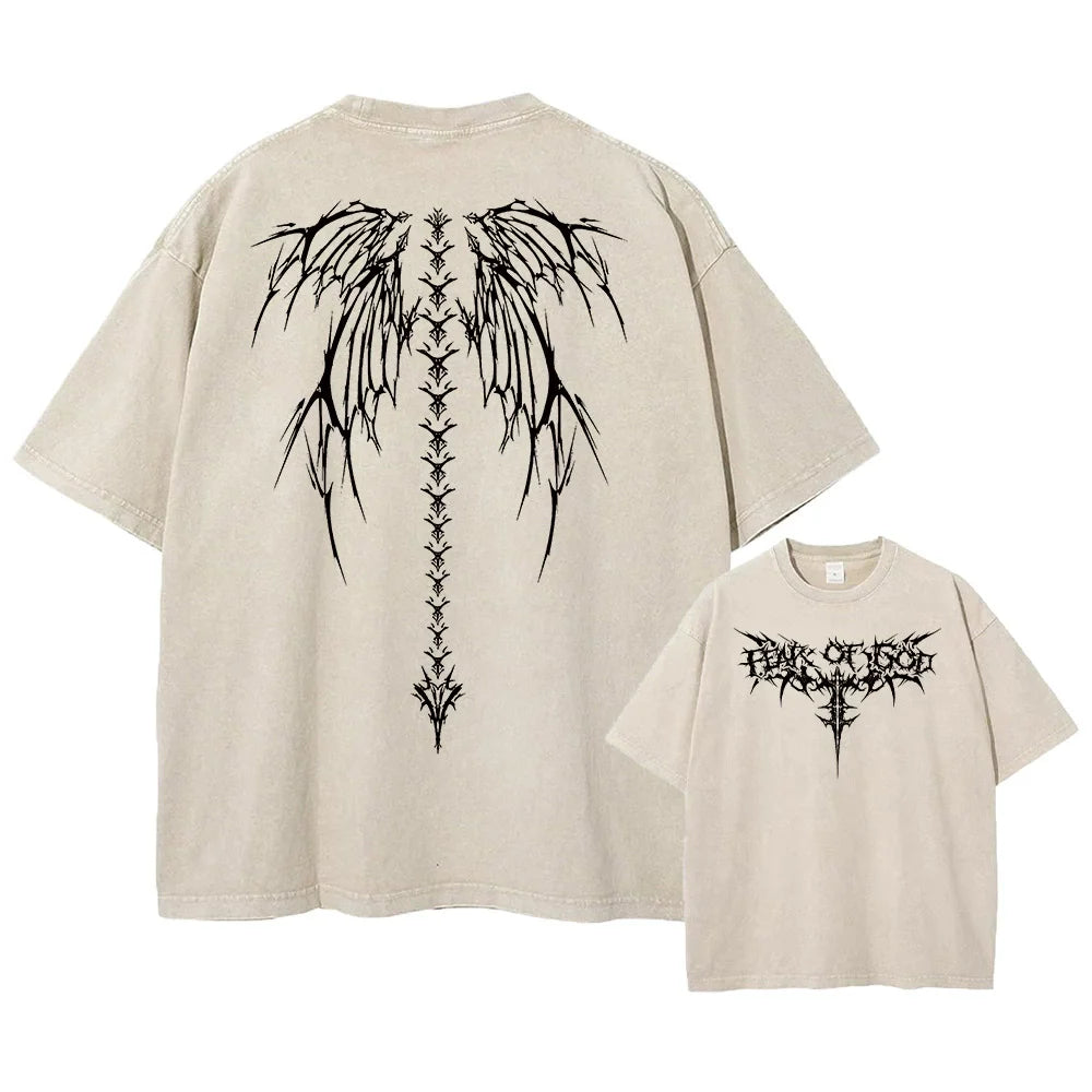 Oversized Printed Tshirts Men Gym