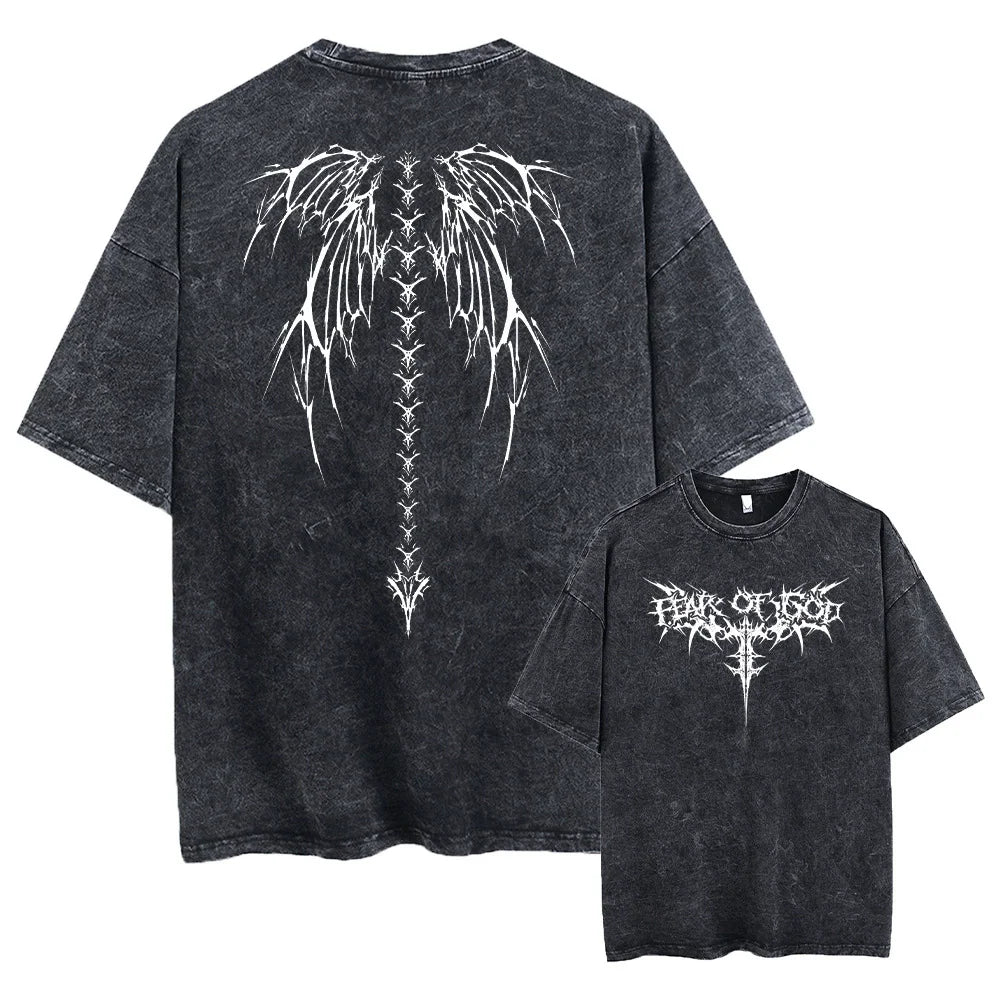 Oversized Printed Tshirts Men Gym