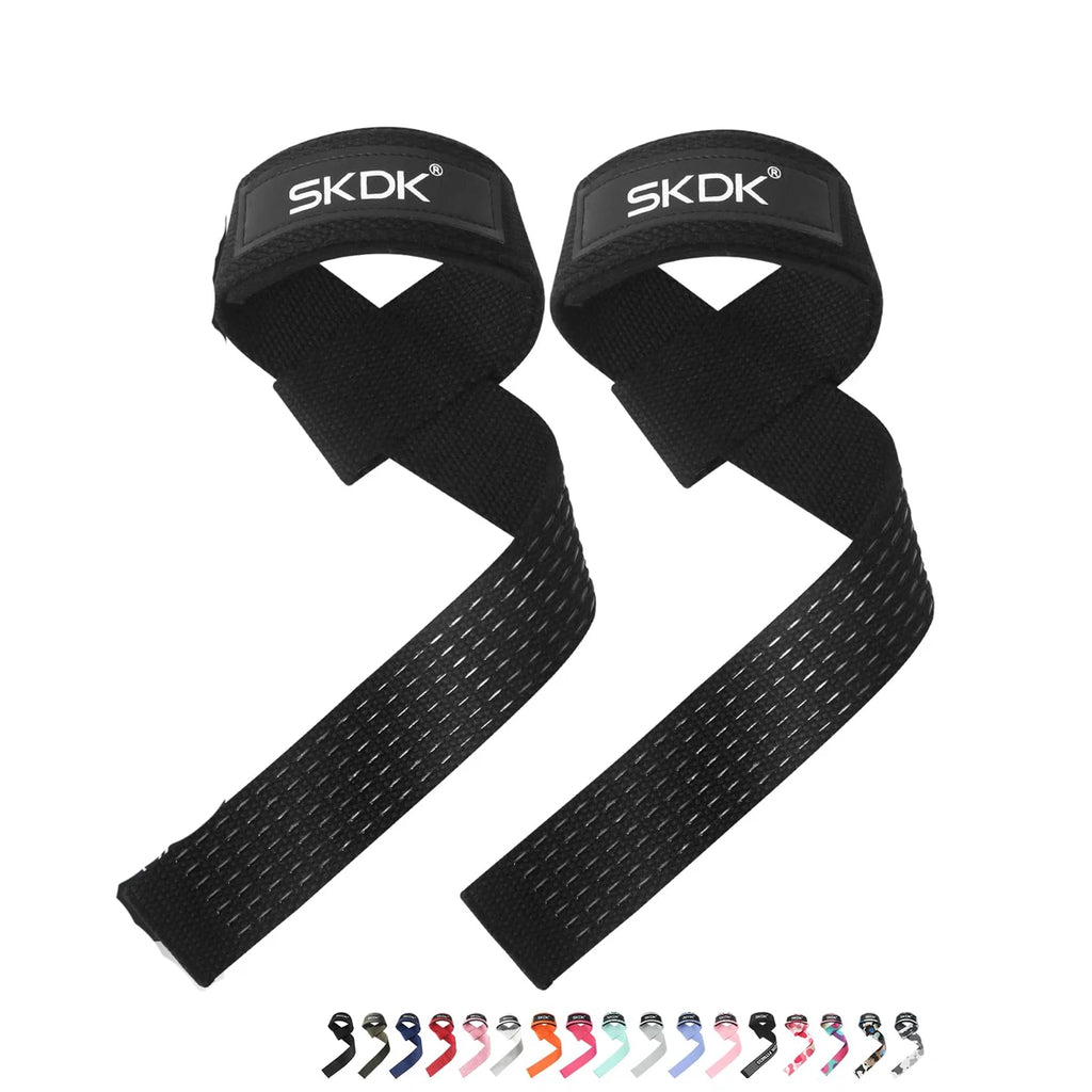 Weightlifting Wrist Straps Strength Training Adjustable Non-slip