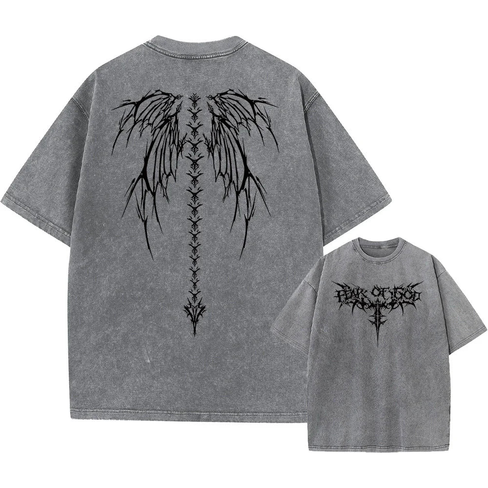 Oversized Printed Tshirts Men Gym