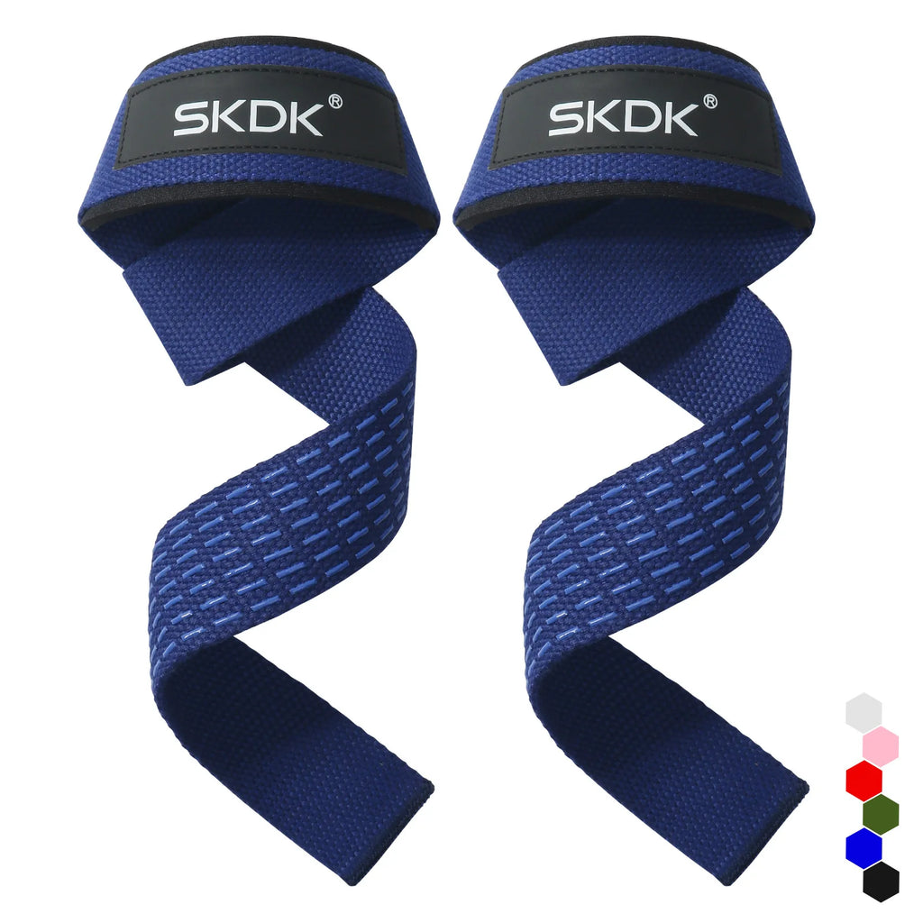 Weightlifting Wrist Straps Strength Training Adjustable Non-slip