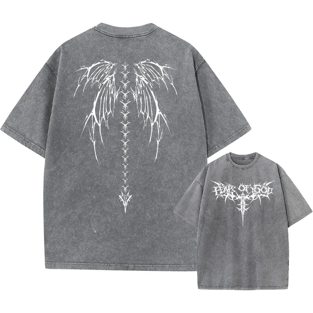 Oversized Printed Tshirts Men Gym